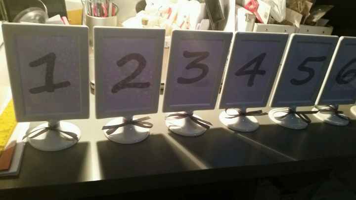 Numéro de table - 1