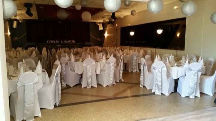 Décoration salle  vin d'honneur - 5