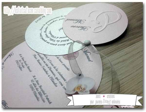 Inspiration faire-part