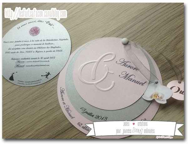 Inspiration faire-part