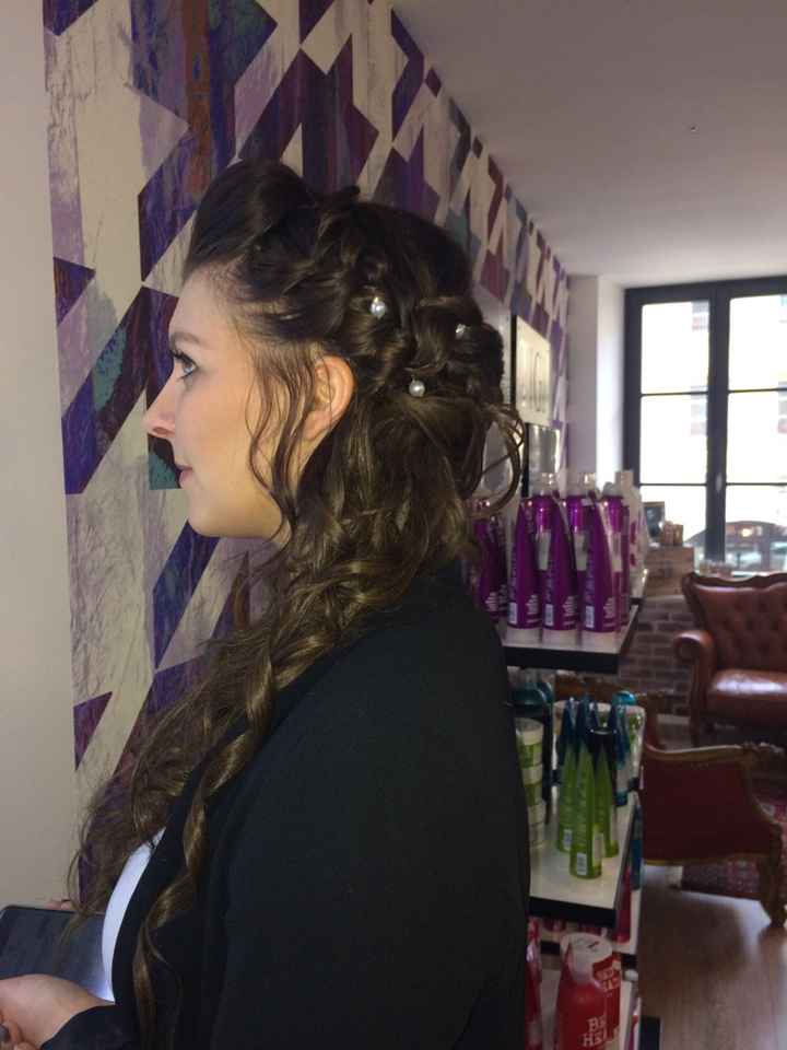 Premier essai couffure + make up - 3
