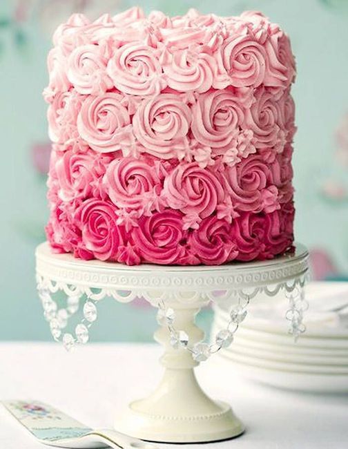 Dessert de mariage... en rose ! - 2
