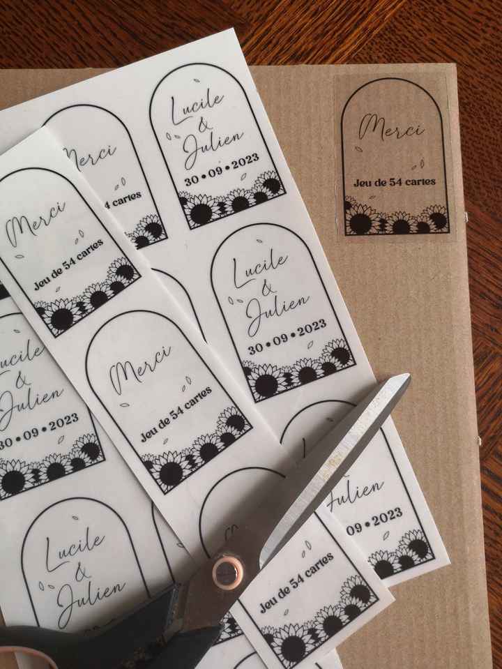 Jeux de cartes pour les invités - 1