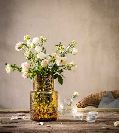 Cherche idées de centre de table avec vases - 1
