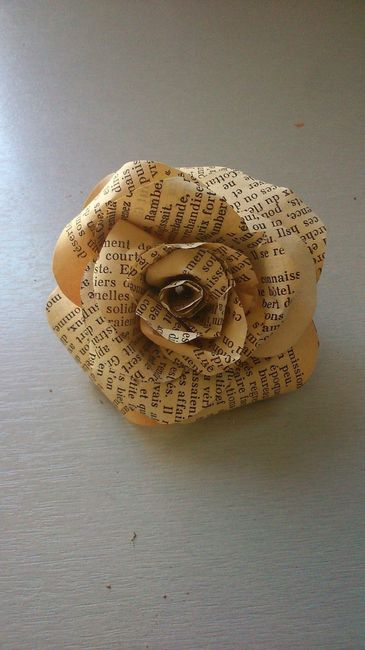 rose en papier 2