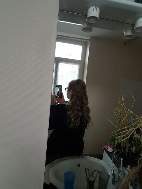 Essai coiffure par ma cousine - 1