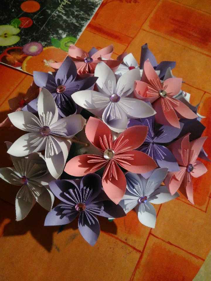  Bouquet origami - 1