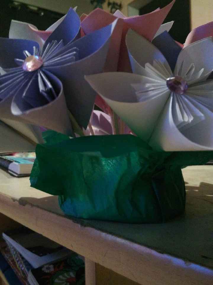  Bouquet origami - 3