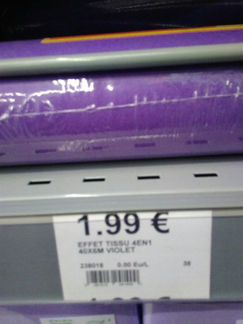  Nappe / serviette différence de  prix😲 - 1