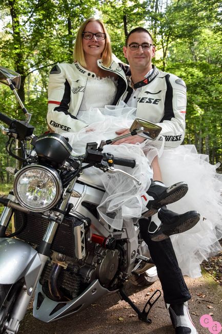 Shooting Mariage moto 5