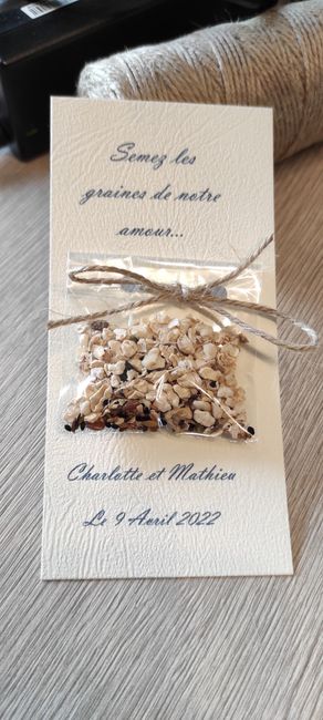Un des petits cadeaux invités ... - 3