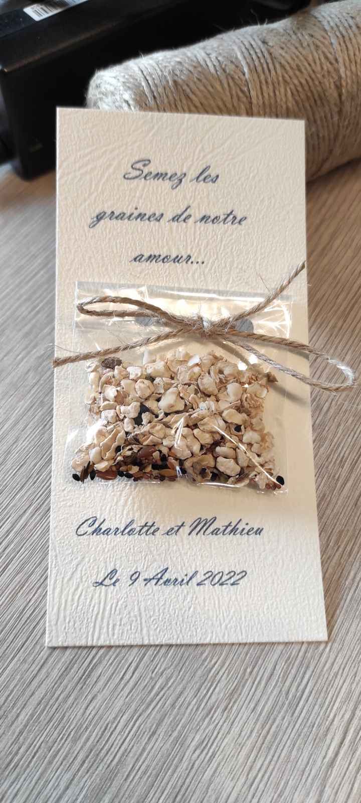 Un des petits cadeaux invités ... - 3