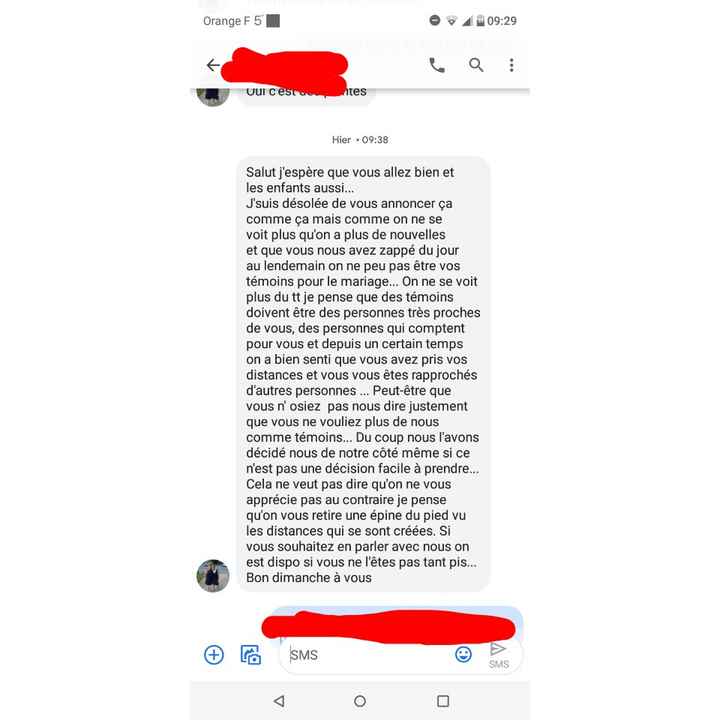 Grosse déception - 1
