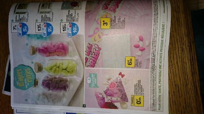 Deco dragées auchan - 1