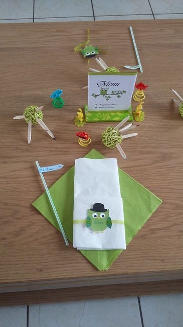 presentation table enfants