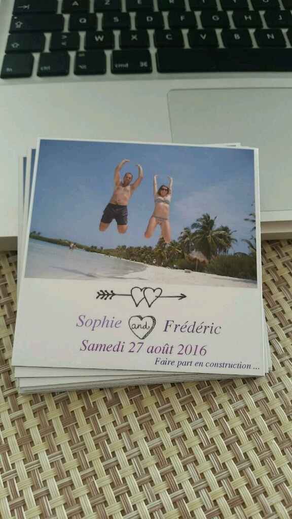 Nous nous marions le 27 Août 2016 - Alpes-Maritimes - 1
