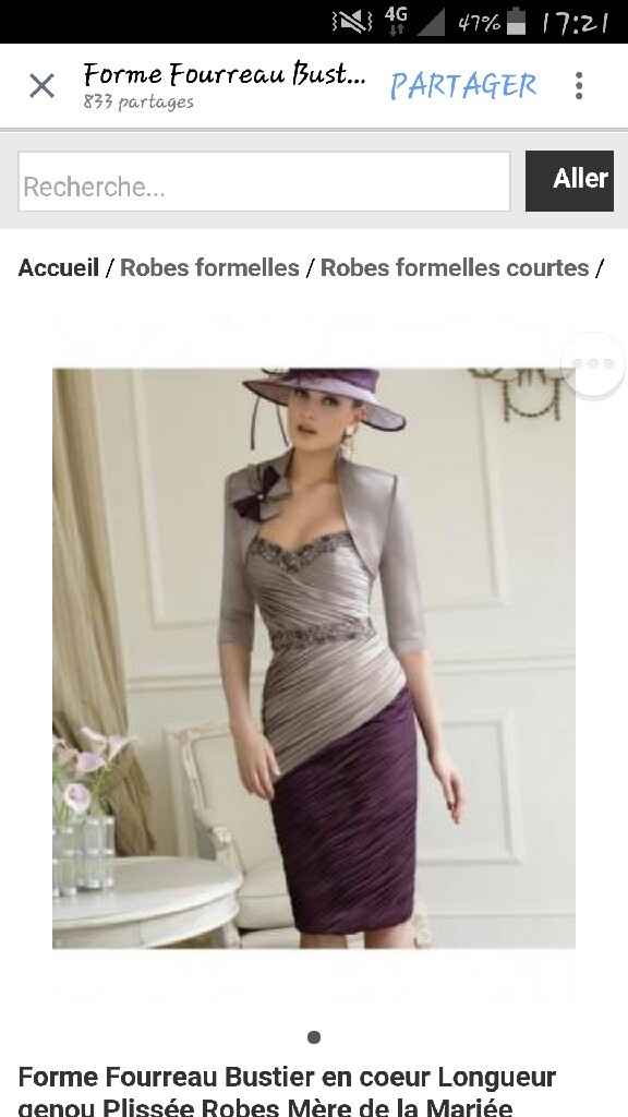 La robe de la mère de la mariée - 1