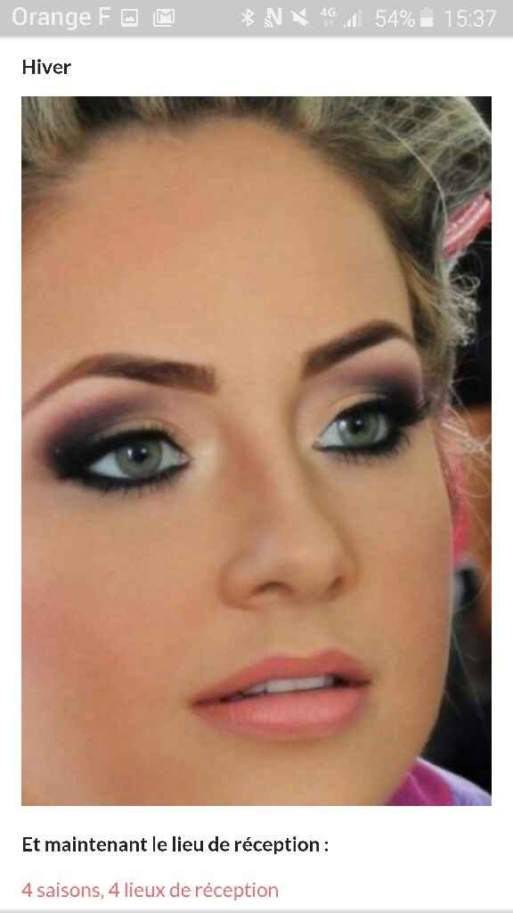 Que pensez vous de se maquillage - 1