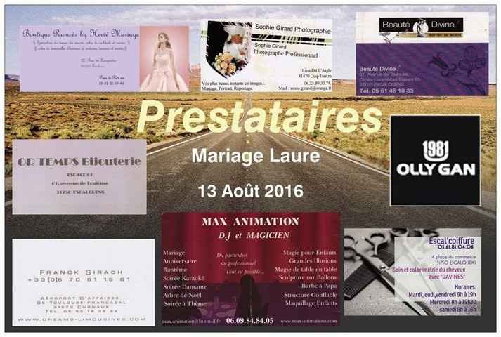 Prestataires