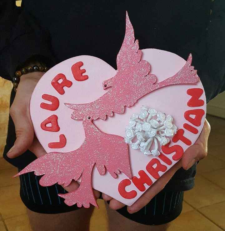 Belle surprise  de mes collègues - 1