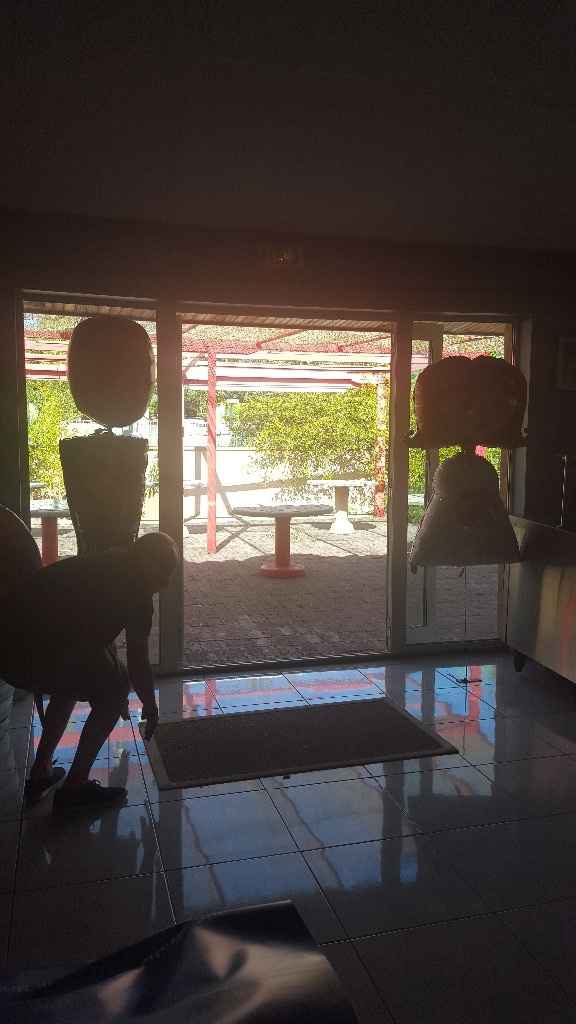 Entré dans la salle