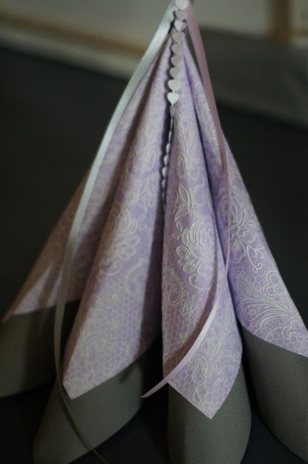 pliage serviette