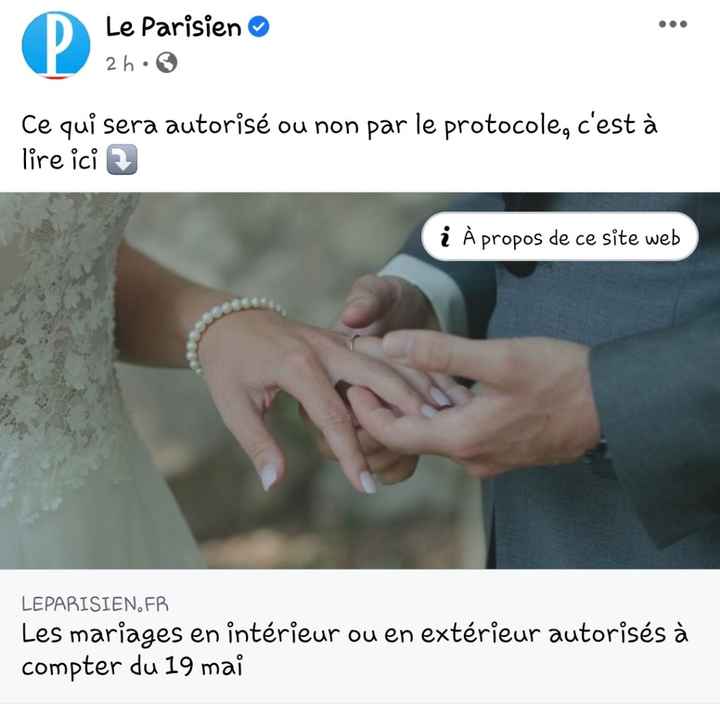 Calendrier validé par le gouvernement - 1