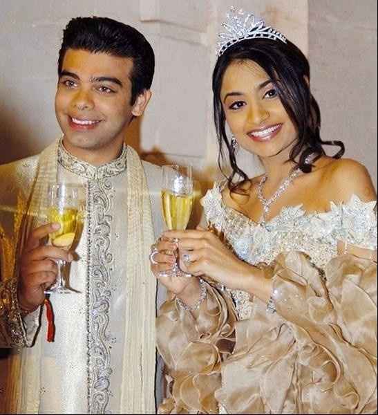 mariage Vanisha Mittal Bhatia et Amit
