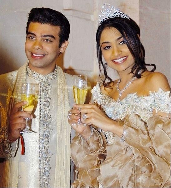 mariage Vanisha Mittal Bhatia et Amit