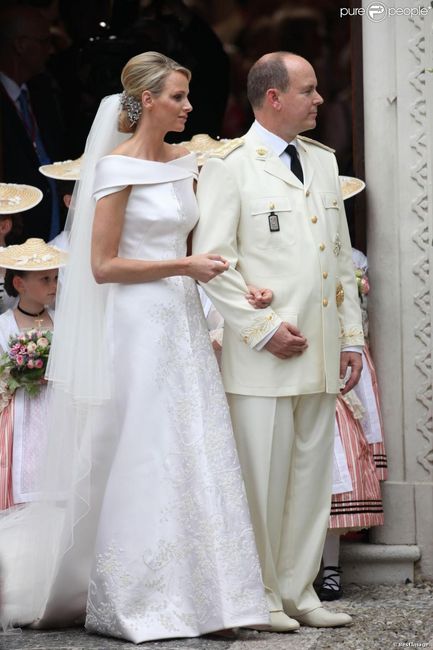 Albert de Monaco et Charlene Wittstock