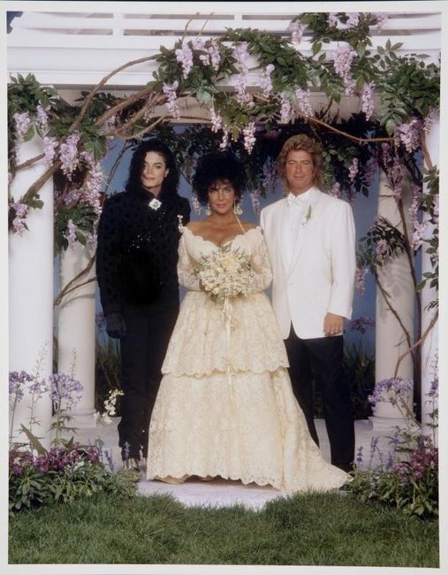 Elizabeth Taylor et Larry Fortensky 