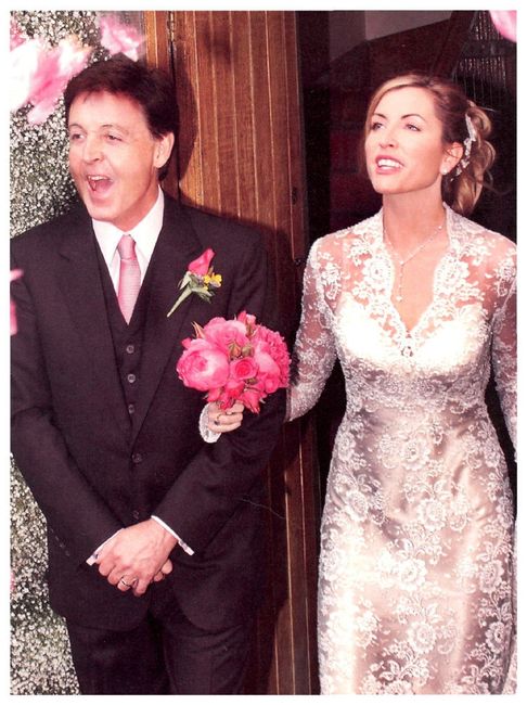 Paul McCartney et Heather Mills