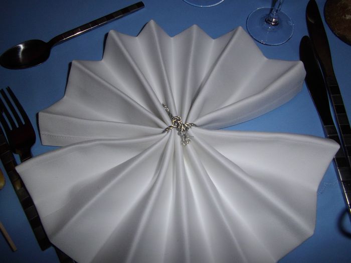 Pliage de serviettes
