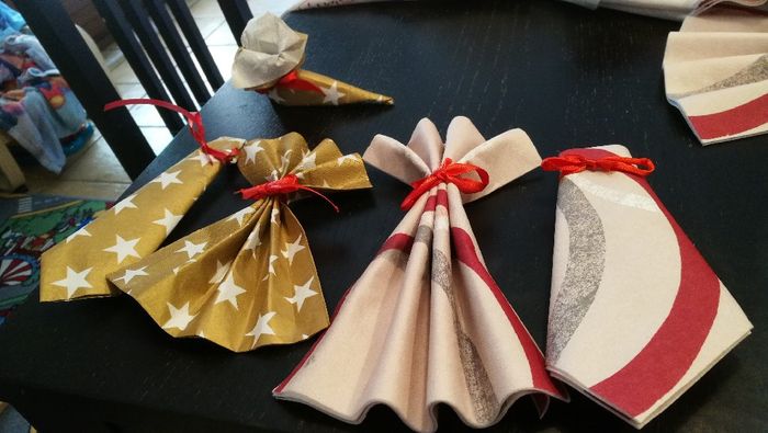 Mes pliages de serviette - 2
