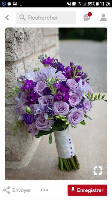 Bouquet violet à la recherche... - 2