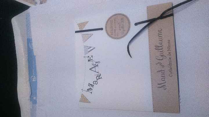 Nos faire parts et dragées - 1