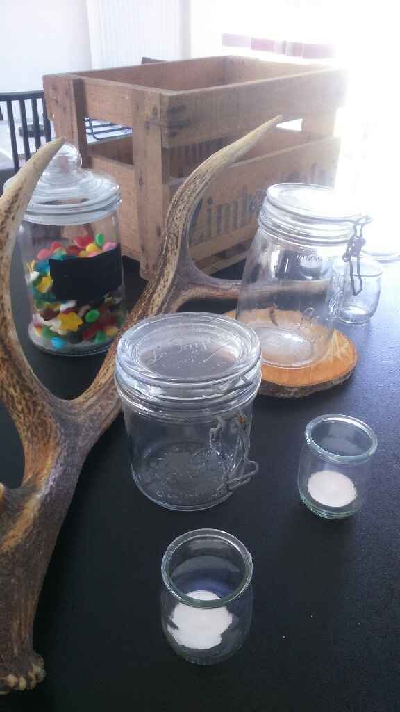 Mes pots de confiture/vases diy - 1