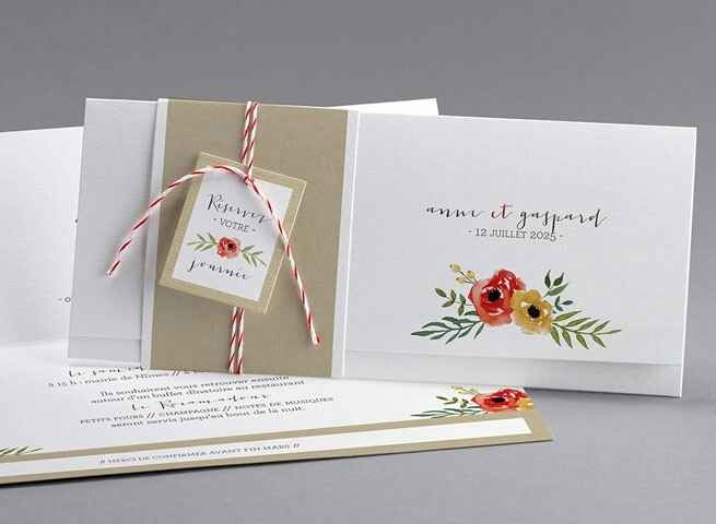 Faire part et thème mariage - 1
