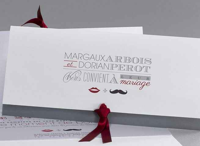 Faire part et thème mariage - 2