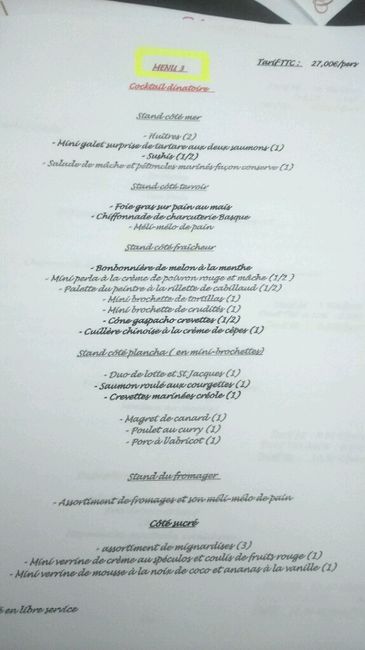Help besoin conseils cocktail dinatoire - 1