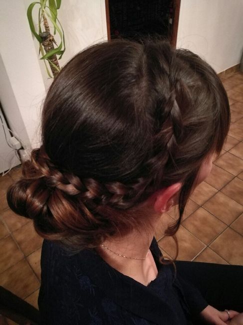 Mon premier essai chignon - 3