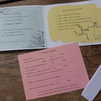 Faire parts terminés - 2