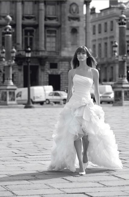 robe courte devant et longue derriere