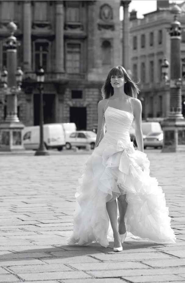 robe courte devant et longue derriere