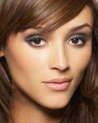 Maquillage yeux marrons