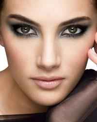 Maquillage yeux marrons