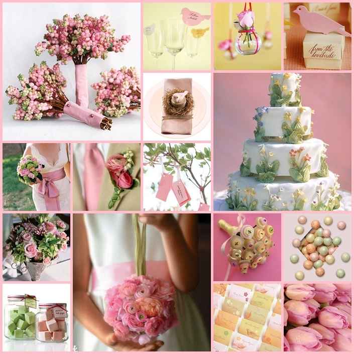 Mariage pastel et gourmand
