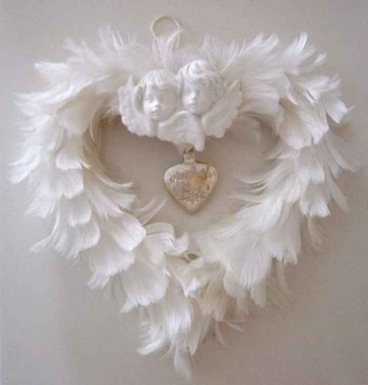 plumes rose et blanc