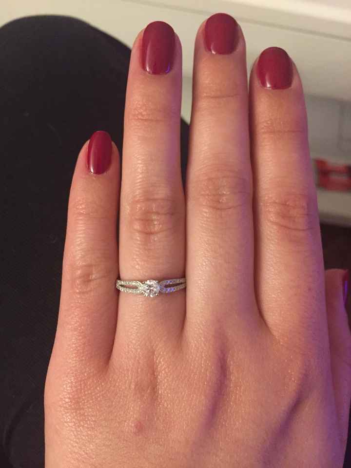 Montrez-nous vos bagues de fiançailles :p - 1