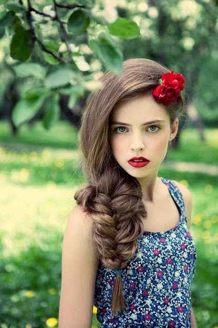 Coiffure mariée tresse